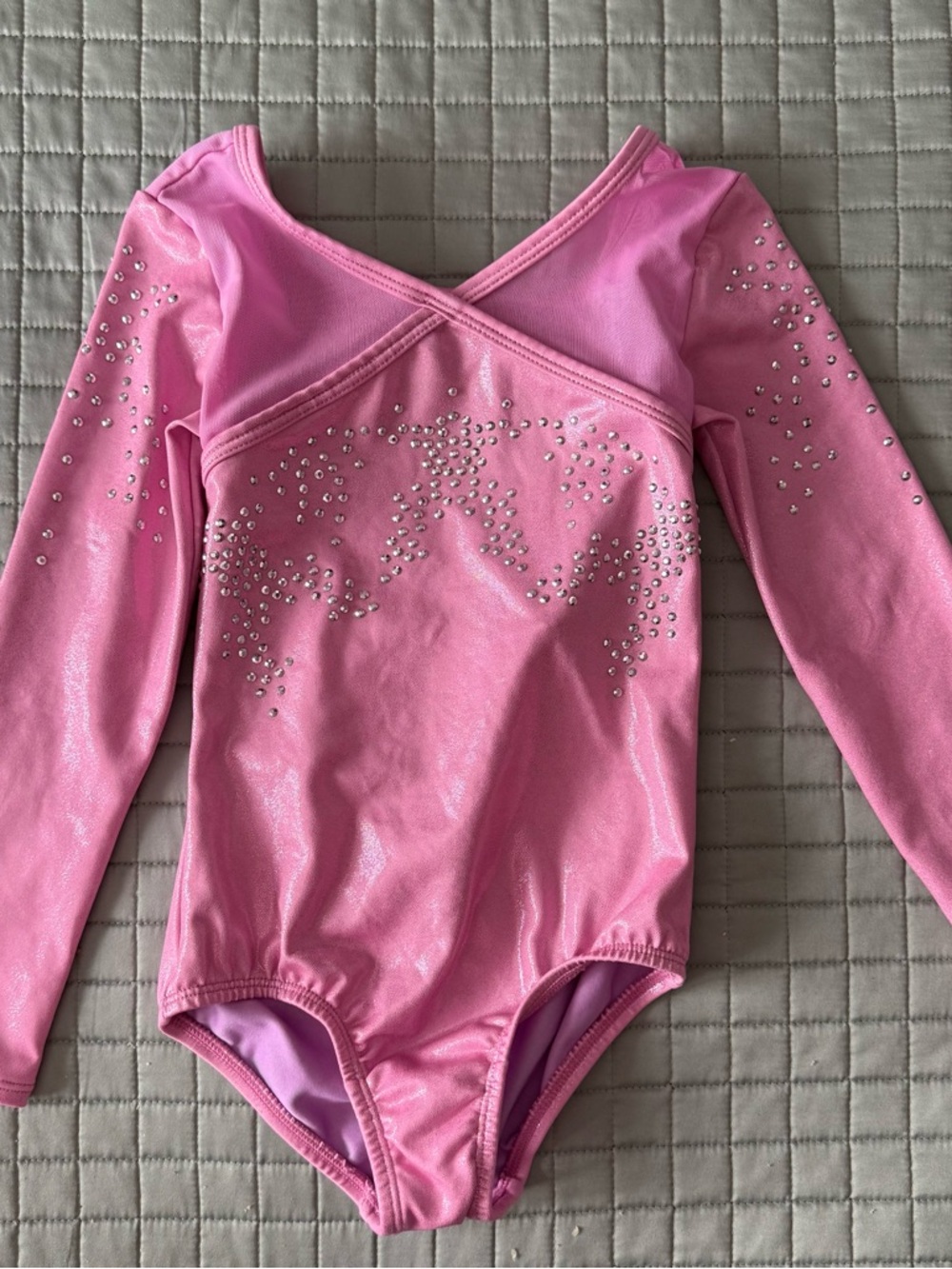 Cat & Jack pastel lavender-pink dance leotard